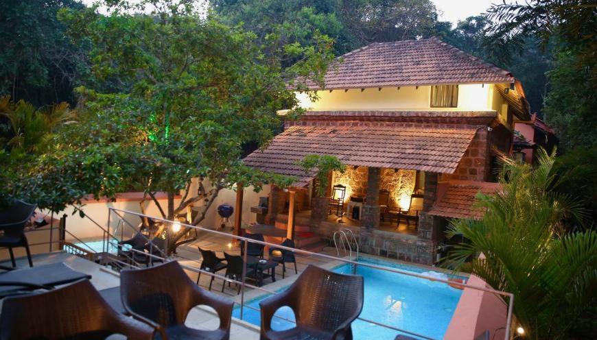 Lar Amorosa Boutique Hotel - Goa Calangute Eksteriør billede
